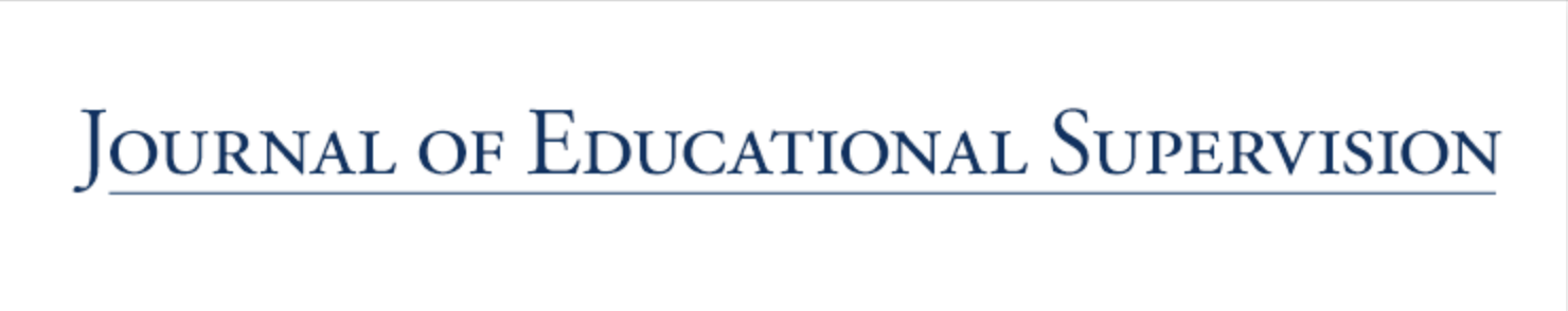 The journal logo, showing the words Journal of Educational Supervision